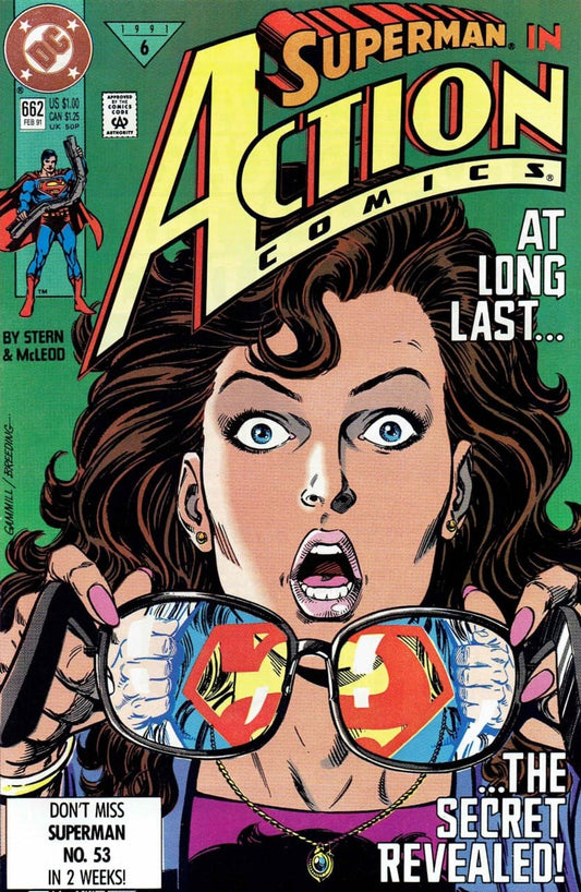 DC Comics COMIC BOOK Action Comics #662 - Secrets in the Night (VF)