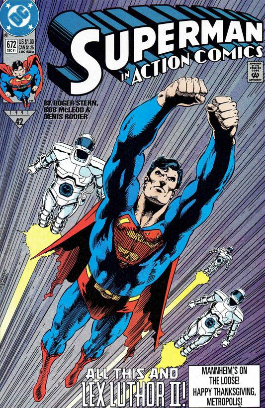 DC Comics COMIC BOOK Action Comics #672 - CVR A (VF/NM)