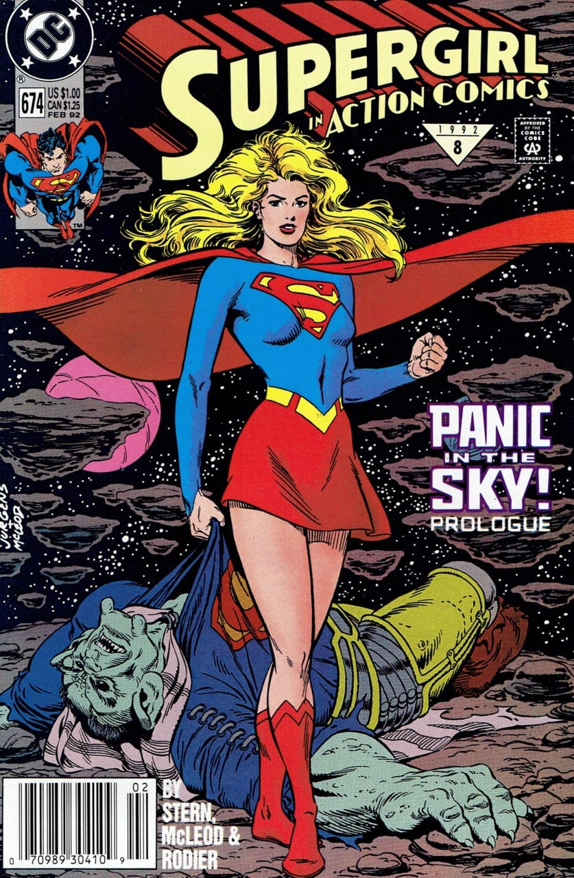 DC Comics COMIC BOOK Action Comics #674 - The Past is Prologue (VF)