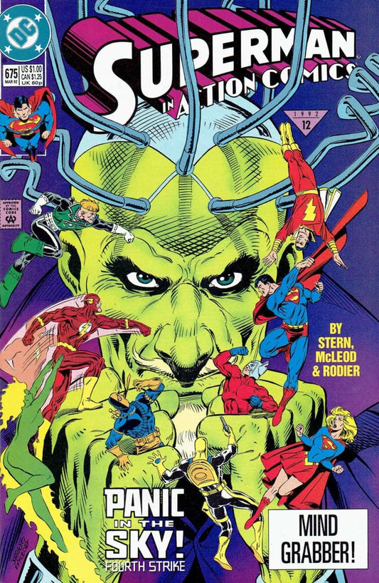 DC Comics COMIC BOOK Action Comics #675 - Divide and Conquer (VF)