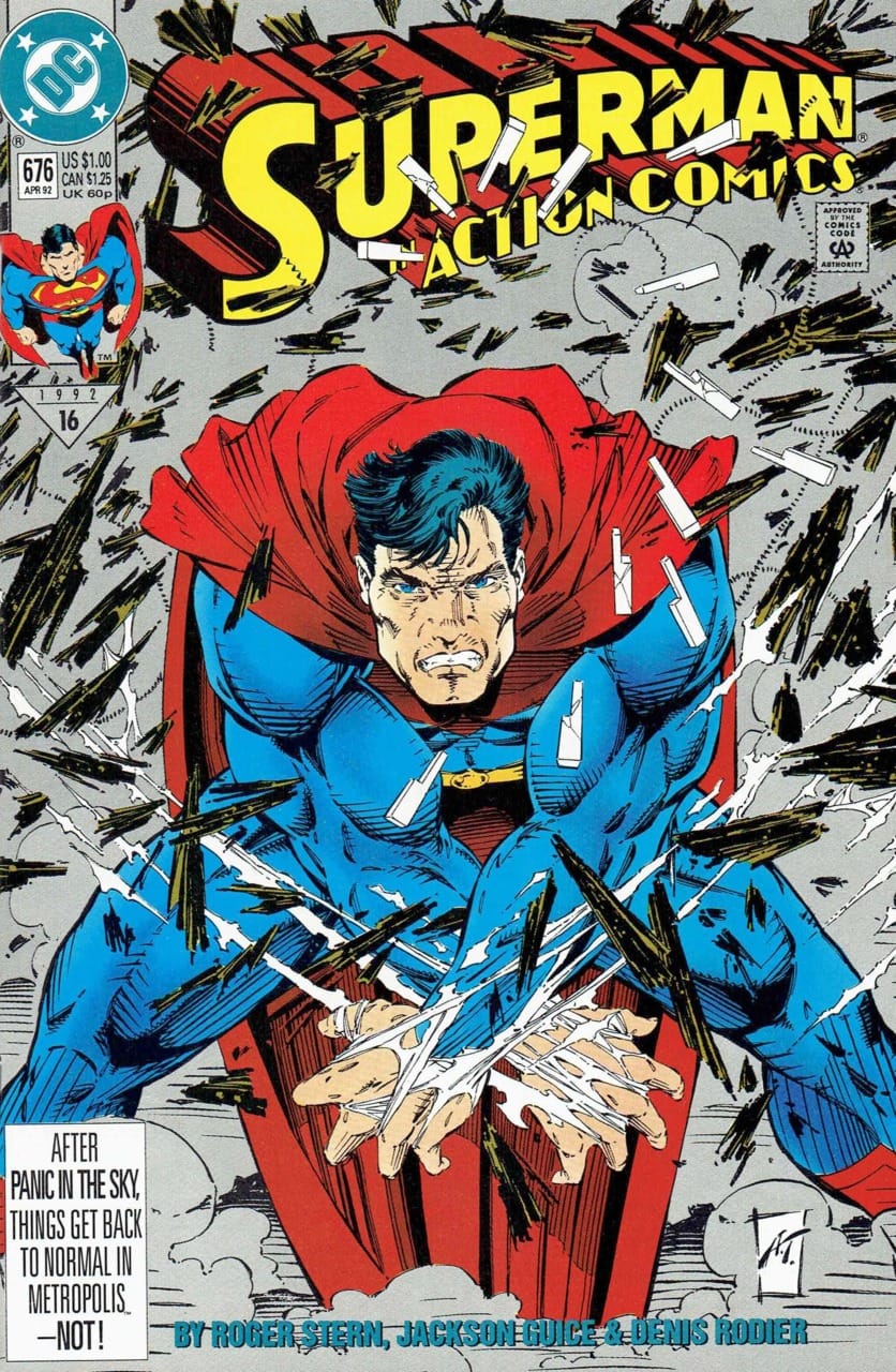 DC Comics COMIC BOOK Action Comics #676 - Man of the Hour (VF)