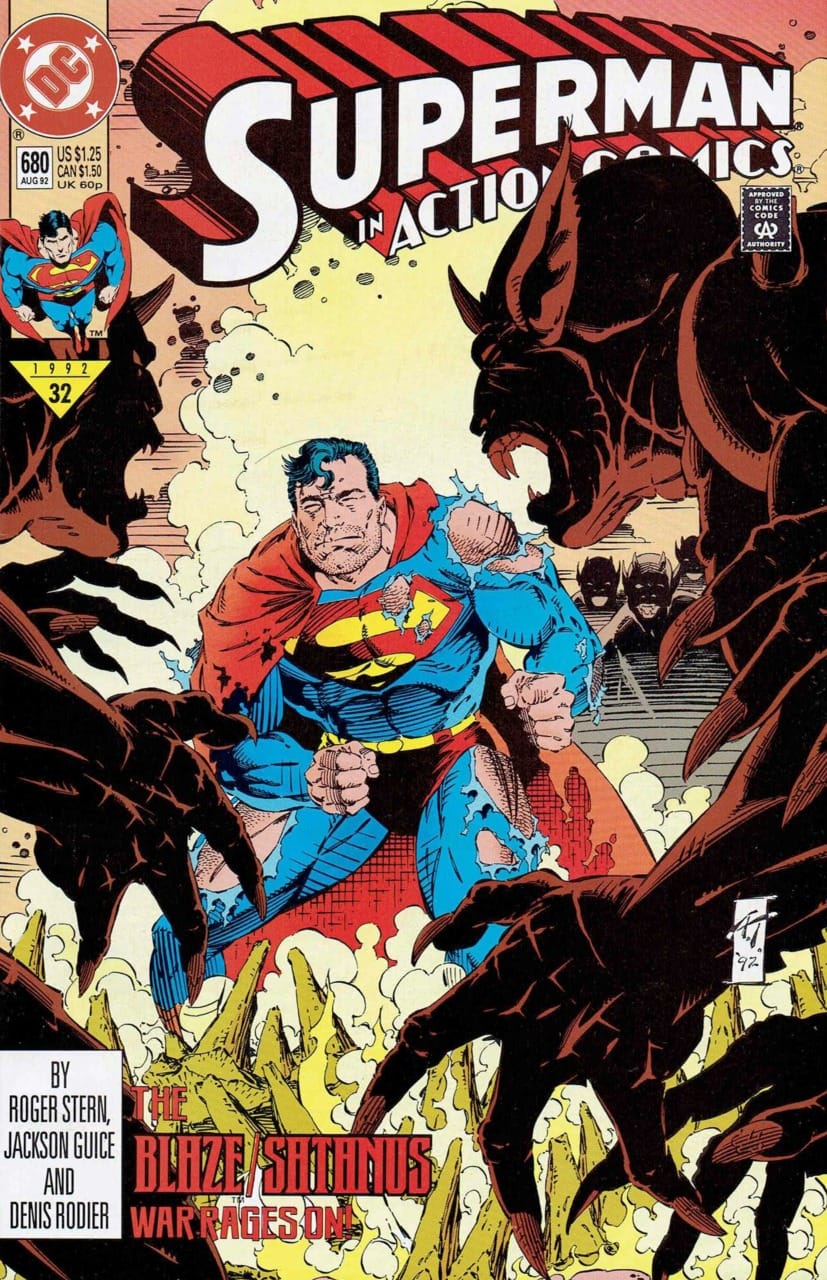 DC Comics COMIC BOOK Action Comics #680 - Payment Due (VF)
