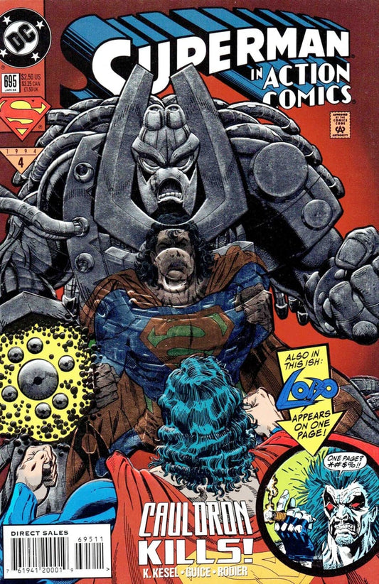 DC Comics COMIC BOOK Action Comics #695 (VF)