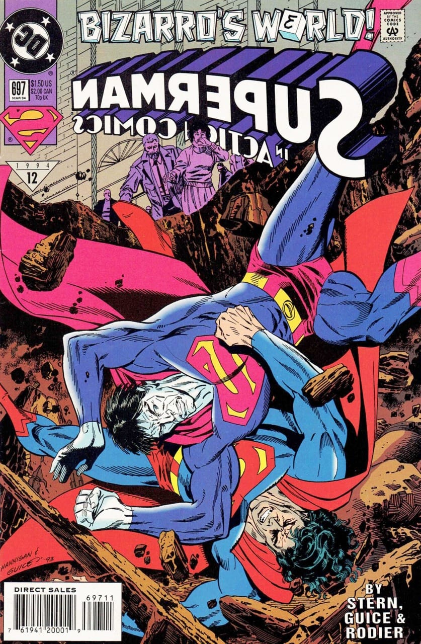 DC Comics COMIC BOOK Action Comics #697 (VF)