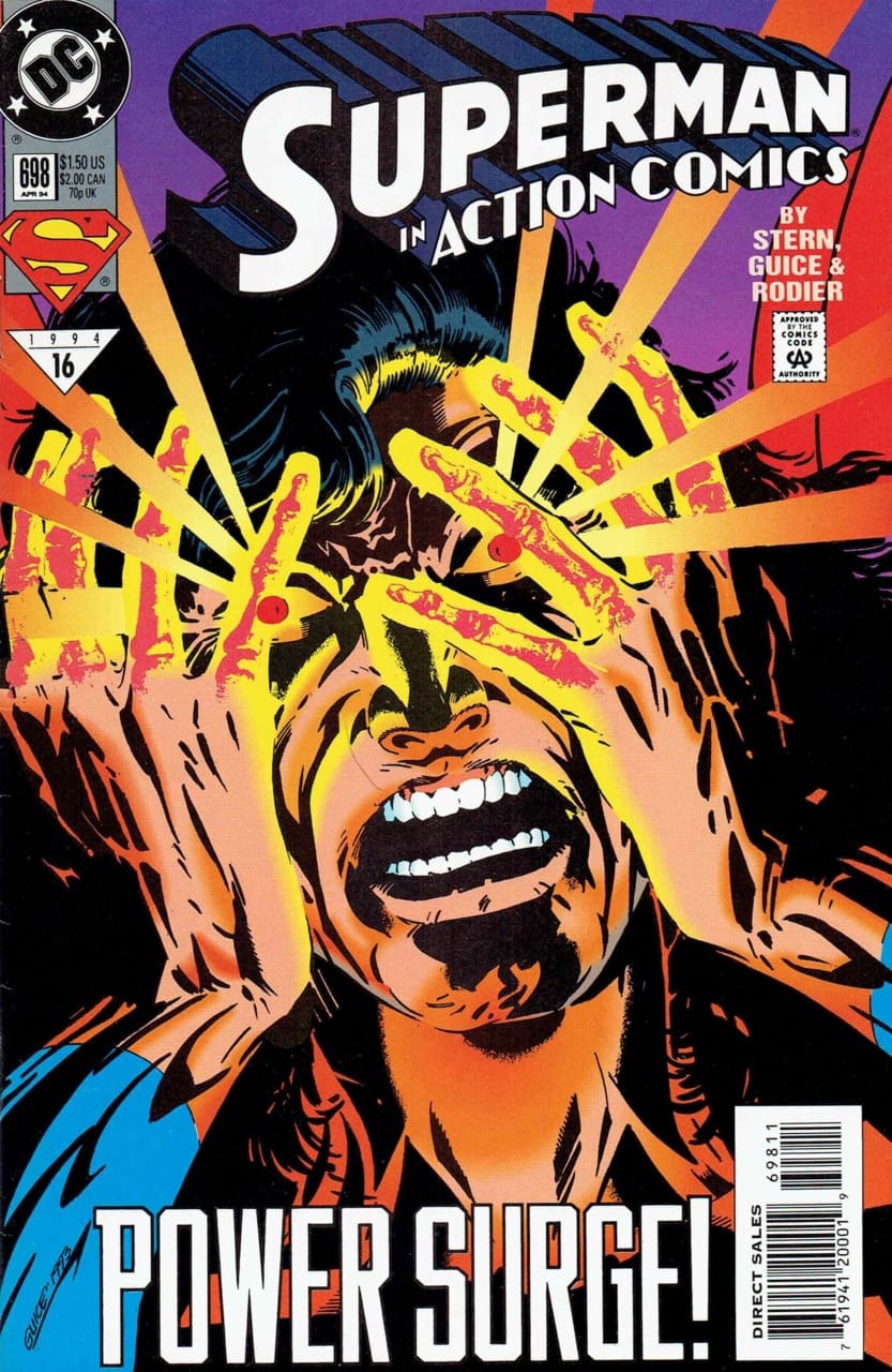 DC Comics COMIC BOOK Action Comics #698 (VF)