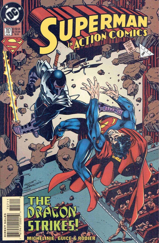 DC Comics COMIC BOOK Action Comics #707 (VF)