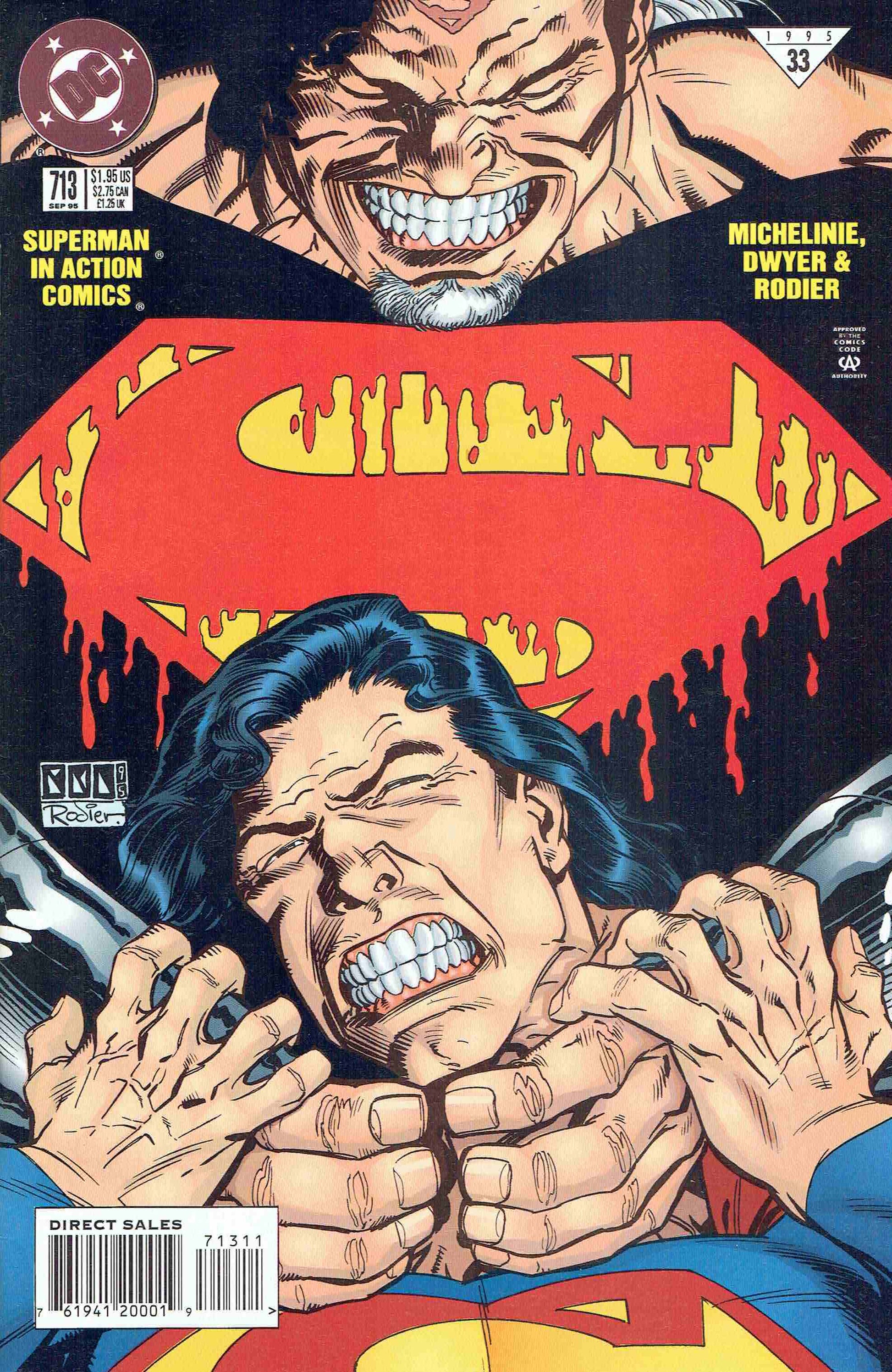 DC Comics COMIC BOOK Action Comics #713 - CVR A (VF/NM)