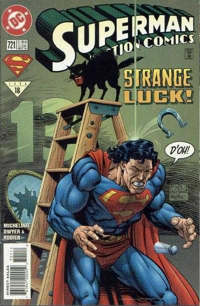 DC Comics COMIC BOOK Action Comics #721 (VF)