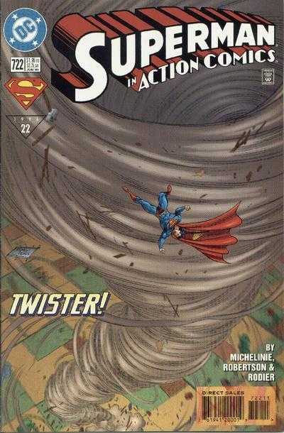 DC Comics COMIC BOOK Action Comics #722 (VF)