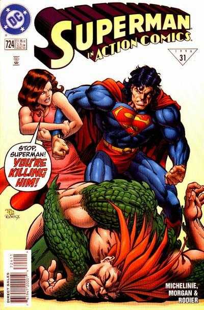 DC Comics COMIC BOOK Action Comics #724 (VF)