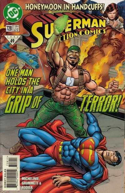 DC Comics COMIC BOOK Action Comics #728 (VF)