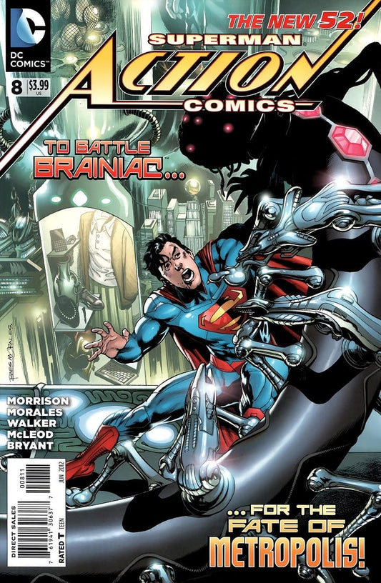DC Comics COMIC BOOK Action Comics #8 - CVR A (FN)