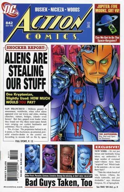 DC Comics COMIC BOOK Action Comics #842 (VF)