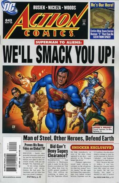 DC Comics COMIC BOOK Action Comics #843 (VF)
