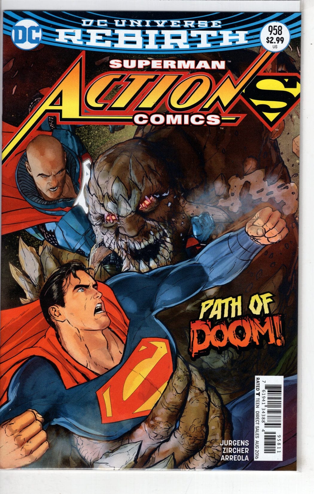 DC COMICS COMIC BOOK ACTION COMICS #958