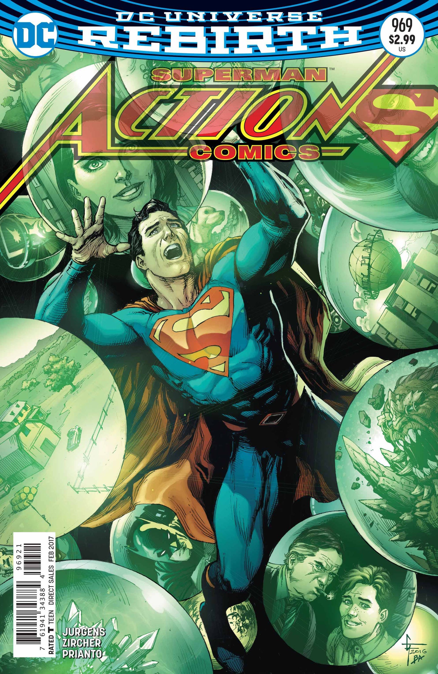 DC Comics COMIC BOOK Action Comics #969 - CVR B (VF/NM)