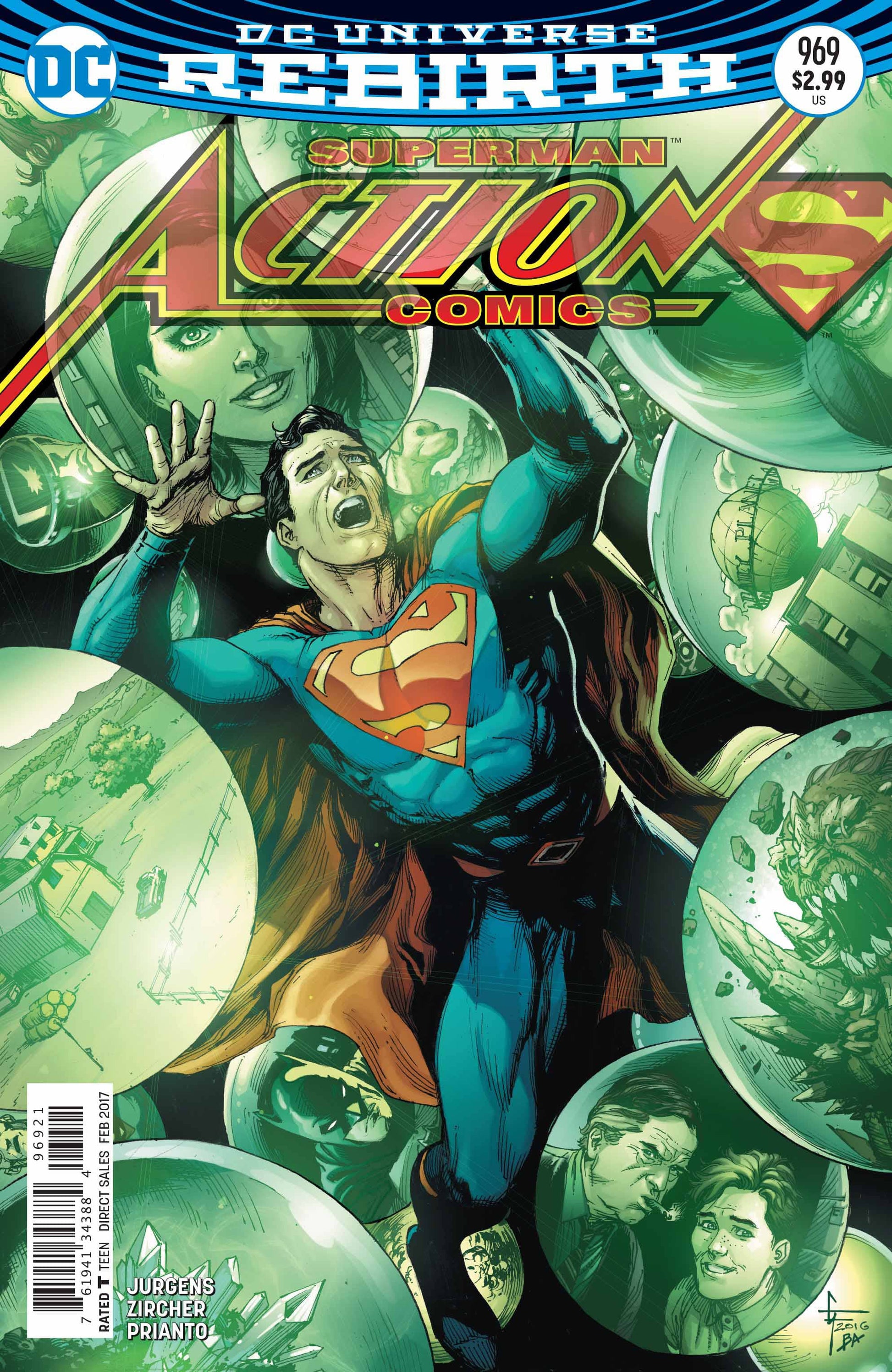 DC Comics COMIC BOOK Action Comics #969 - CVR B (VF/NM)