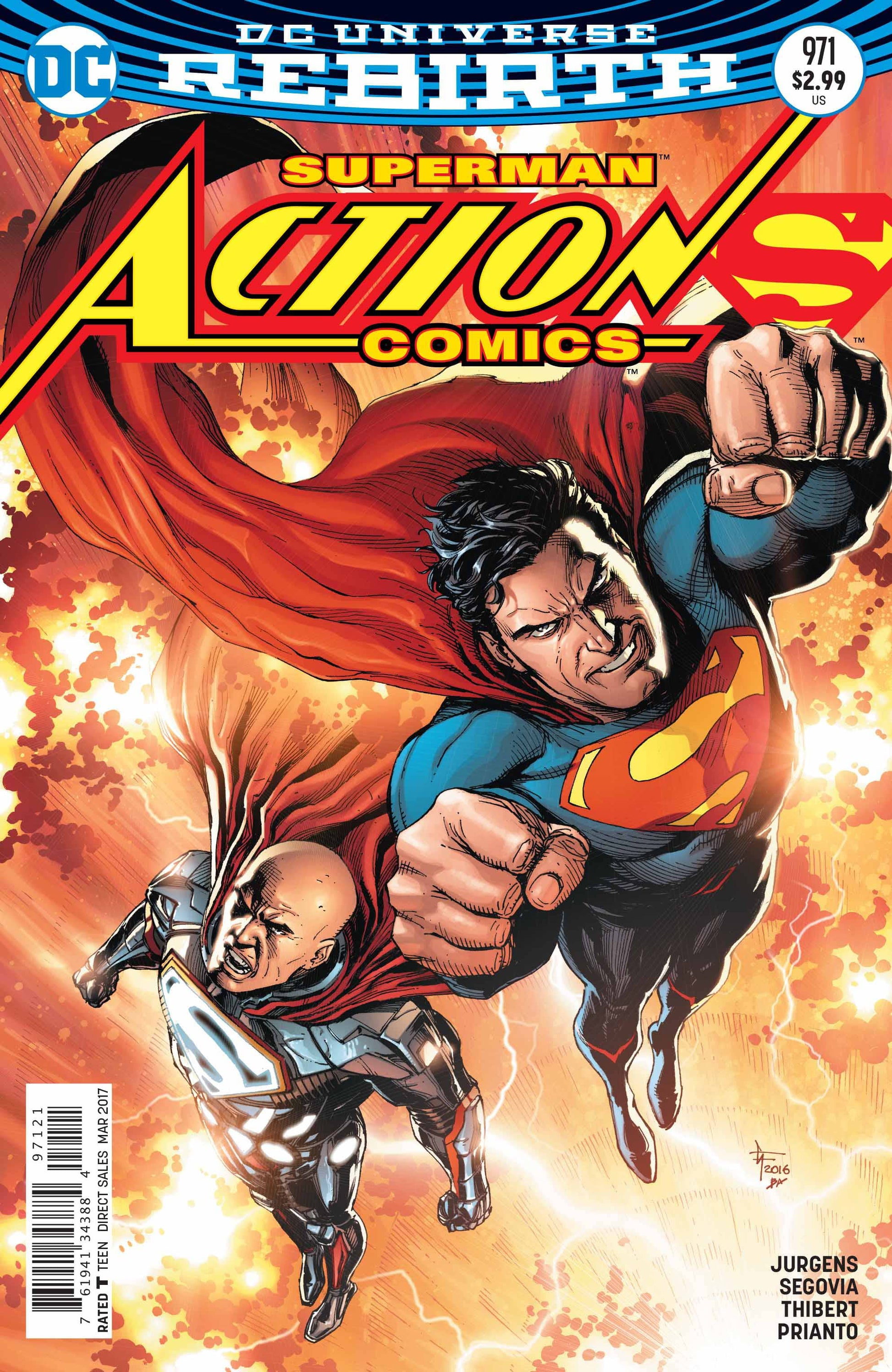 DC Comics COMIC BOOK Action Comics #971 - CVR B (VF/NM)
