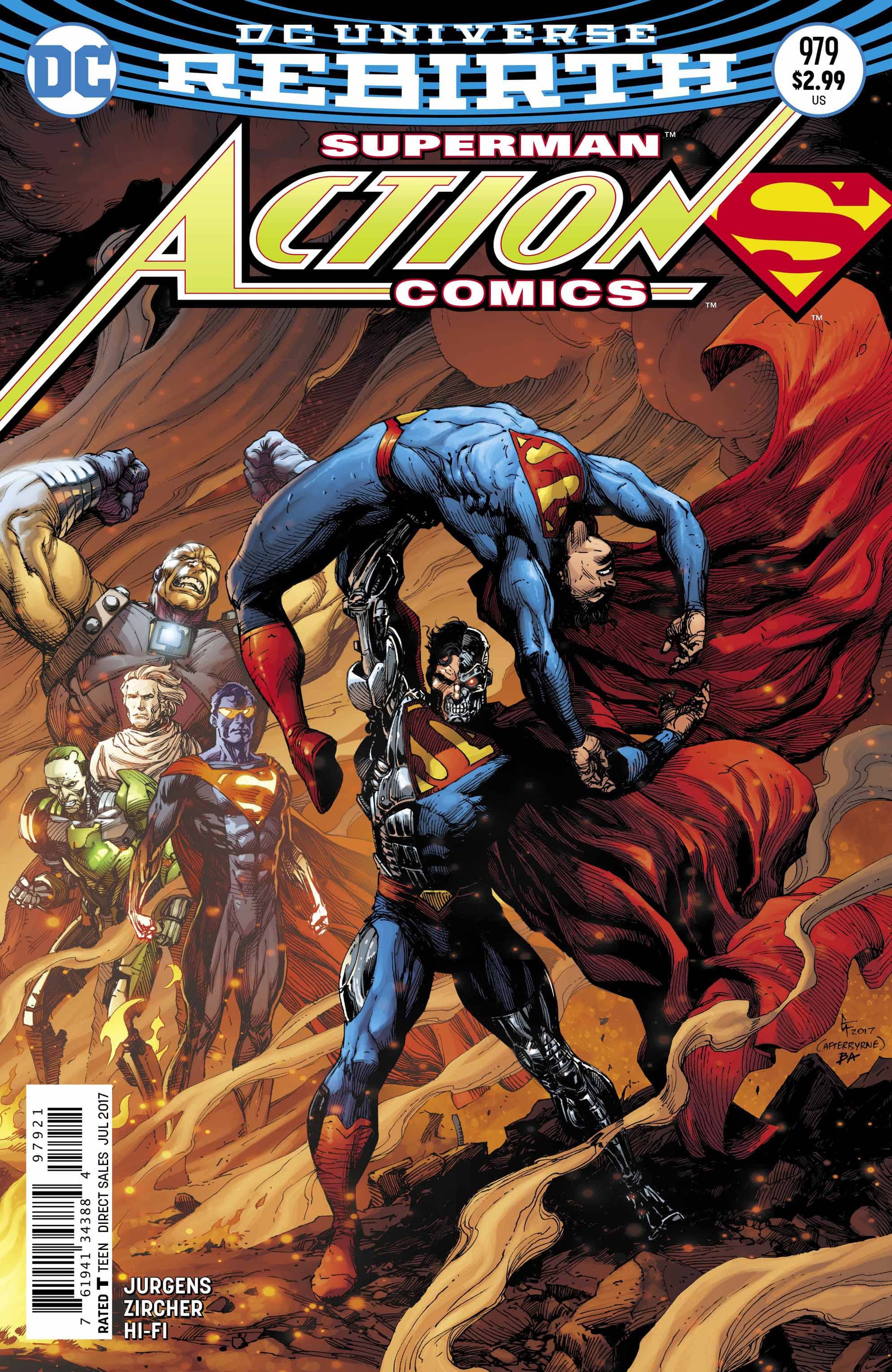 DC Comics COMIC BOOK Action Comics #979 - CVR B (VF/NM)