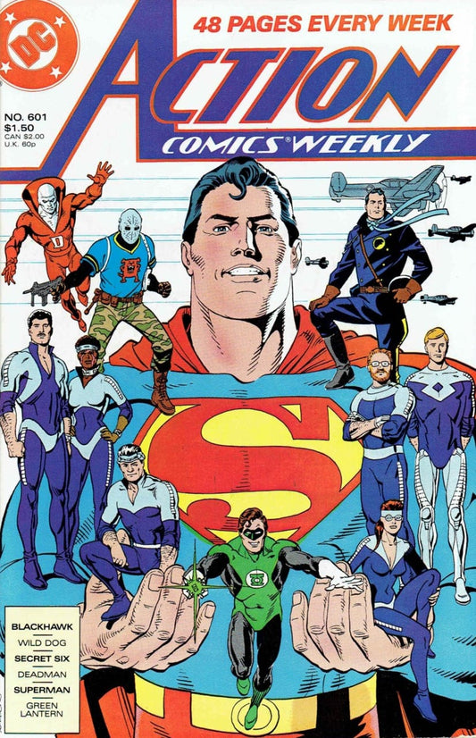 DC Comics COMIC BOOK Action Comics Weekly #601 (VF)