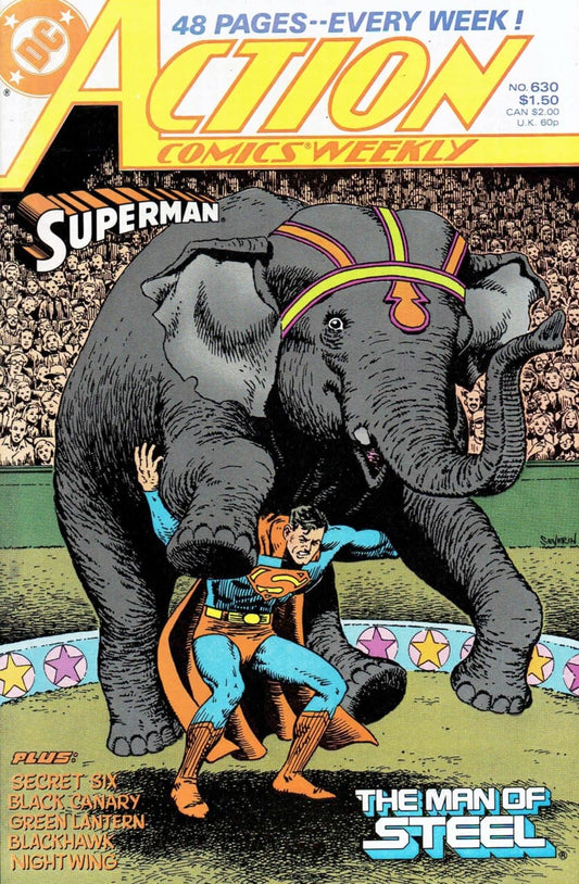 DC Comics COMIC BOOK Action Comics Weekly #630 (VF)