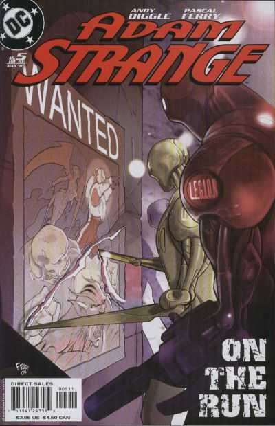 DC Comics COMIC BOOK Adam Strange #5 (VF)