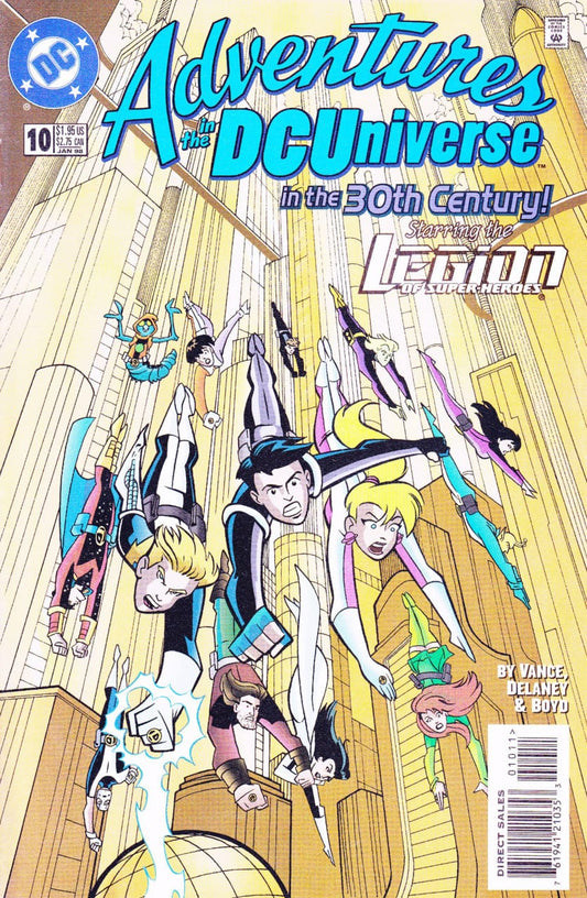 DC Comics COMIC BOOK Adventures in the DC Universe #10 (VF)