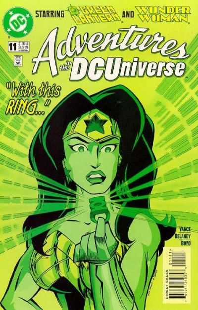 DC Comics COMIC BOOK Adventures in the DC Universe #11 (VF)