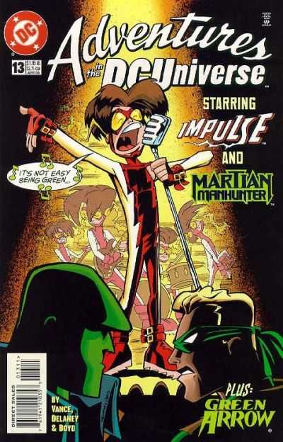 DC Comics COMIC BOOK Adventures in the DC Universe #13 (VF)