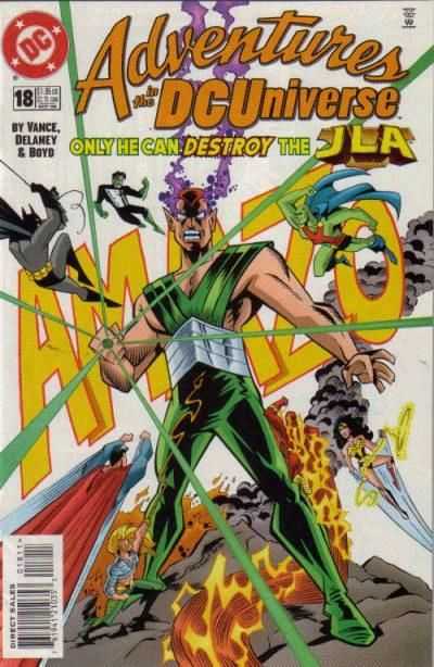 DC Comics COMIC BOOK Adventures in the DC Universe #18 (VF)