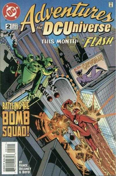 DC Comics COMIC BOOK Adventures in the DC Universe #2 (VF)