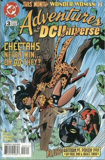 DC Comics COMIC BOOK Adventures in the DC Universe #3 (VF)