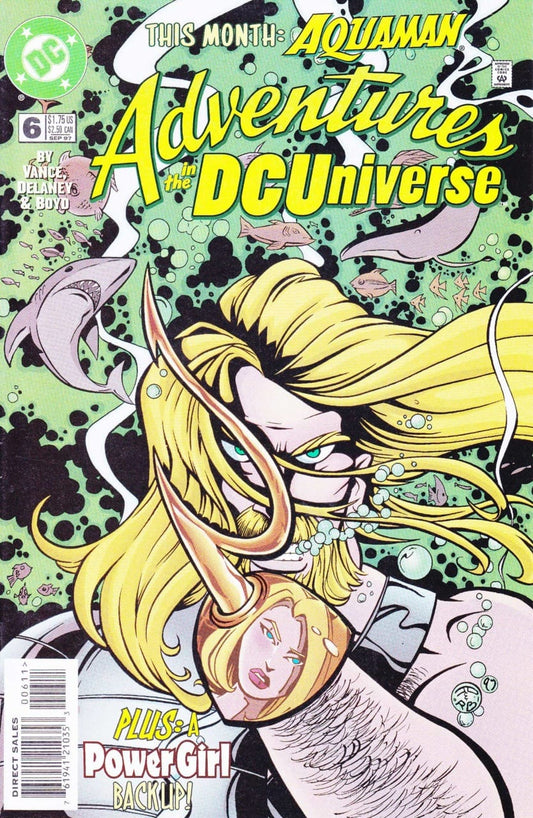 DC Comics COMIC BOOK Adventures in the DC Universe #6 (VF)
