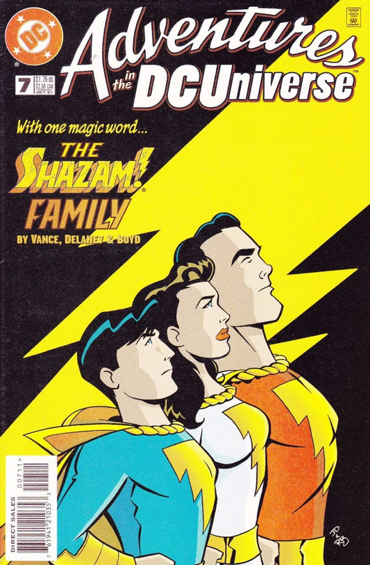 DC Comics COMIC BOOK Adventures in the DC Universe #7 (VF)