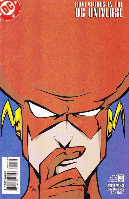 DC Comics COMIC BOOK Adventures in the DC Universe #9 (VF)