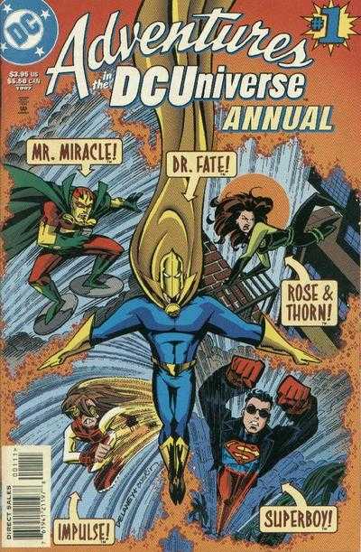 DC Comics COMIC BOOK Adventures in the DC Universe Annual #1 (VF)