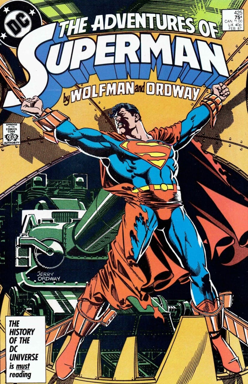 DC Comics COMIC BOOK Adventures of Superman #425 (VF)