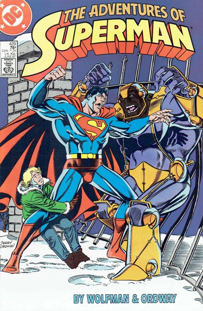 DC Comics COMIC BOOK Adventures of Superman #429 (VF)
