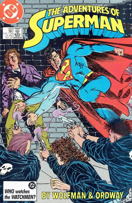 DC Comics COMIC BOOK Adventures of Superman #433 (VF)
