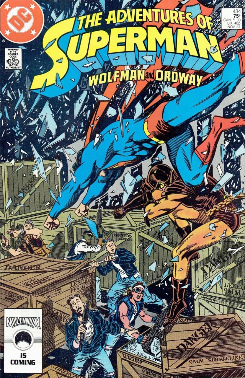 DC Comics COMIC BOOK Adventures of Superman #434 (VF)