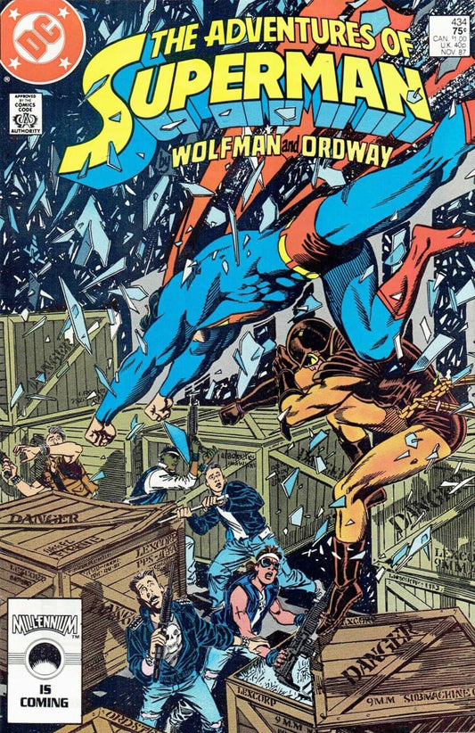 DC Comics COMIC BOOK Adventures of Superman #434 (VF)