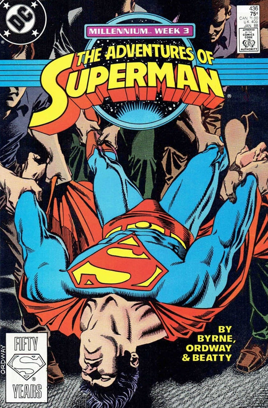 DC Comics COMIC BOOK Adventures of Superman #436 (VF)