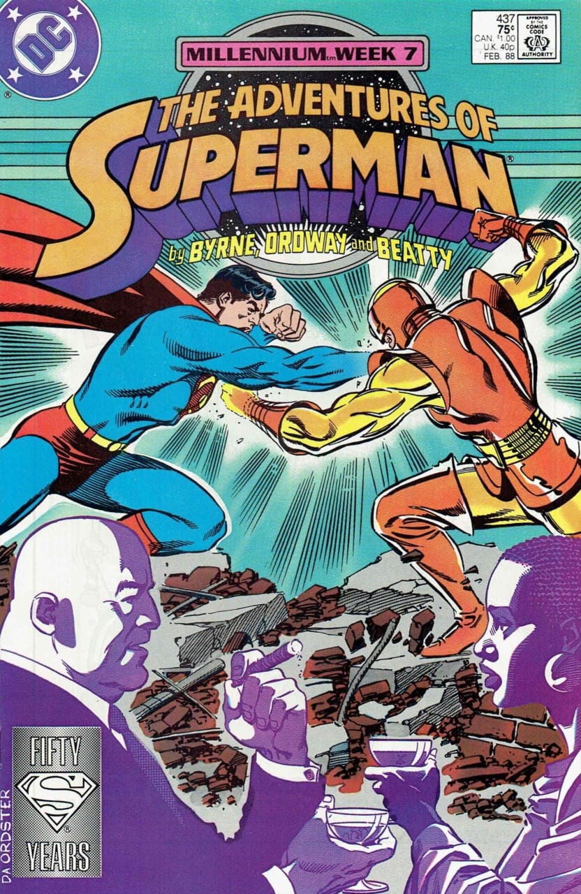 DC Comics COMIC BOOK Adventures of Superman #437 (VF)