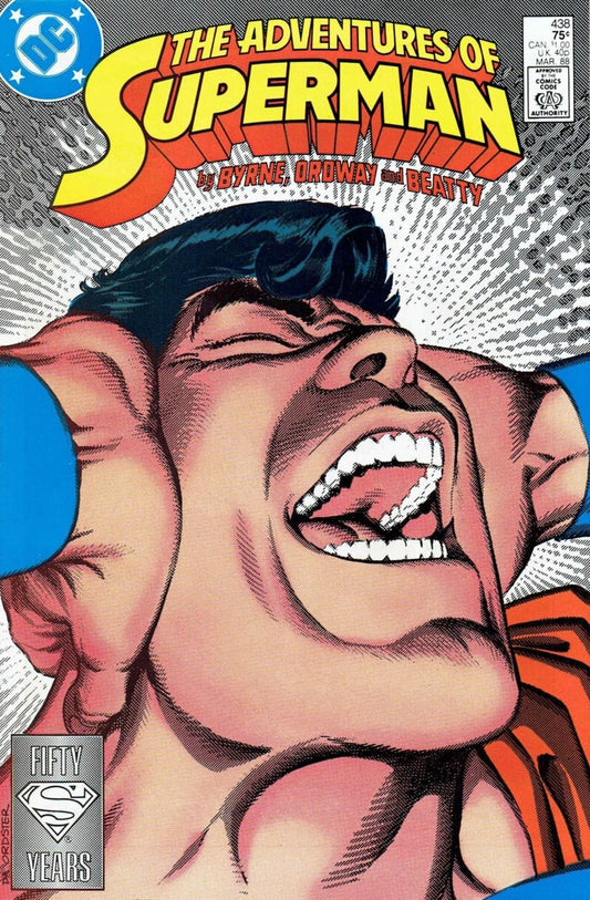 DC Comics COMIC BOOK Adventures of Superman #438 (VF)