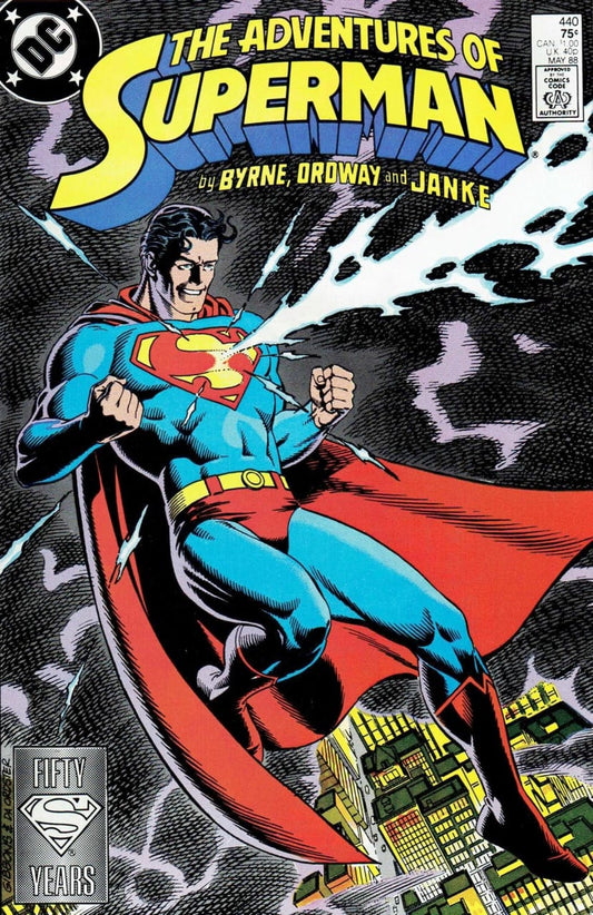 DC Comics COMIC BOOK Adventures of Superman #440 (VF)