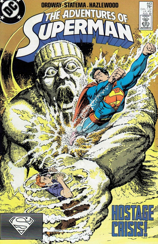 DC Comics COMIC BOOK Adventures of Superman #443 (VF)