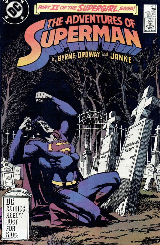 DC Comics COMIC BOOK Adventures of Superman #444 (VF)