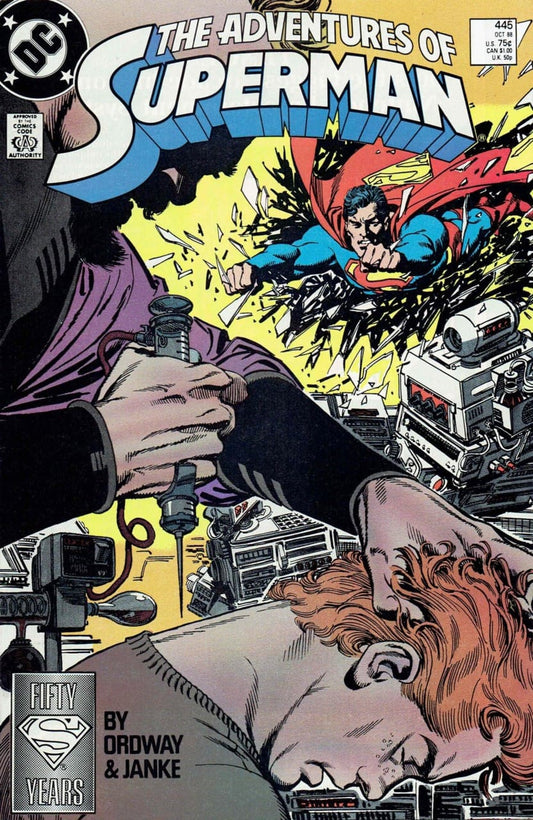 DC Comics COMIC BOOK Adventures of Superman #445 (VF)