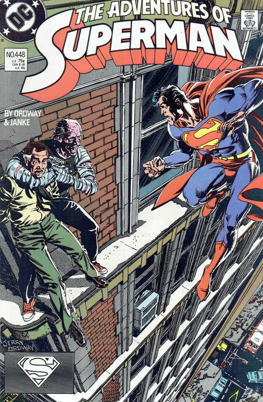 DC Comics COMIC BOOK Adventures of Superman #448 (VF)