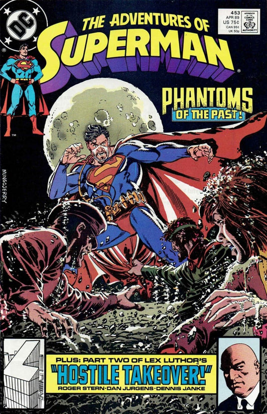 DC Comics COMIC BOOK Adventures of Superman #453 (VF)